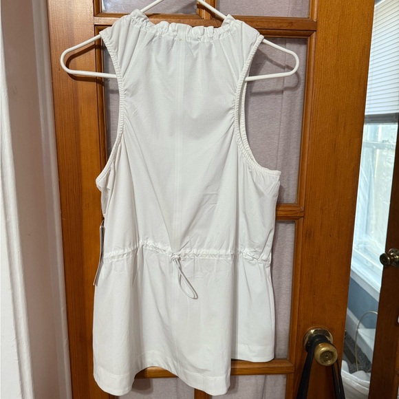 Athleta Sleeveless White Top – Size M – NWT - Picture 3 of 4